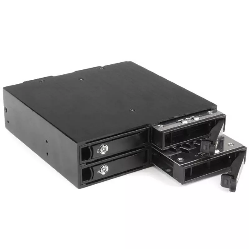 StarTech.com 4-zatokowa płyta montażowa mobilnej kieszeni na dyski 2,5 inch SATA/SAS