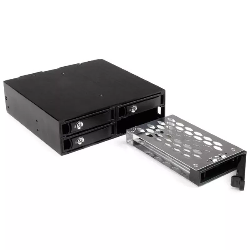 StarTech.com 4-zatokowa płyta montażowa mobilnej kieszeni na dyski 2,5 inch SATA/SAS