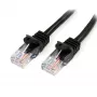 StarTech.com Cat5e Patch kabel z zatrzaskami RJ-45 bez zaczepów - 2m, czarny