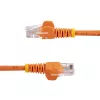 StarTech.com kabel krosowy Cat5e ze złączami RJ-45 bez zaczepów - 2 m, pomarańczowy