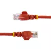 StarTech.com Cat5e kabel krosowy z zaczepami RJ45 bez zatrzasków - 2 m, czerwony