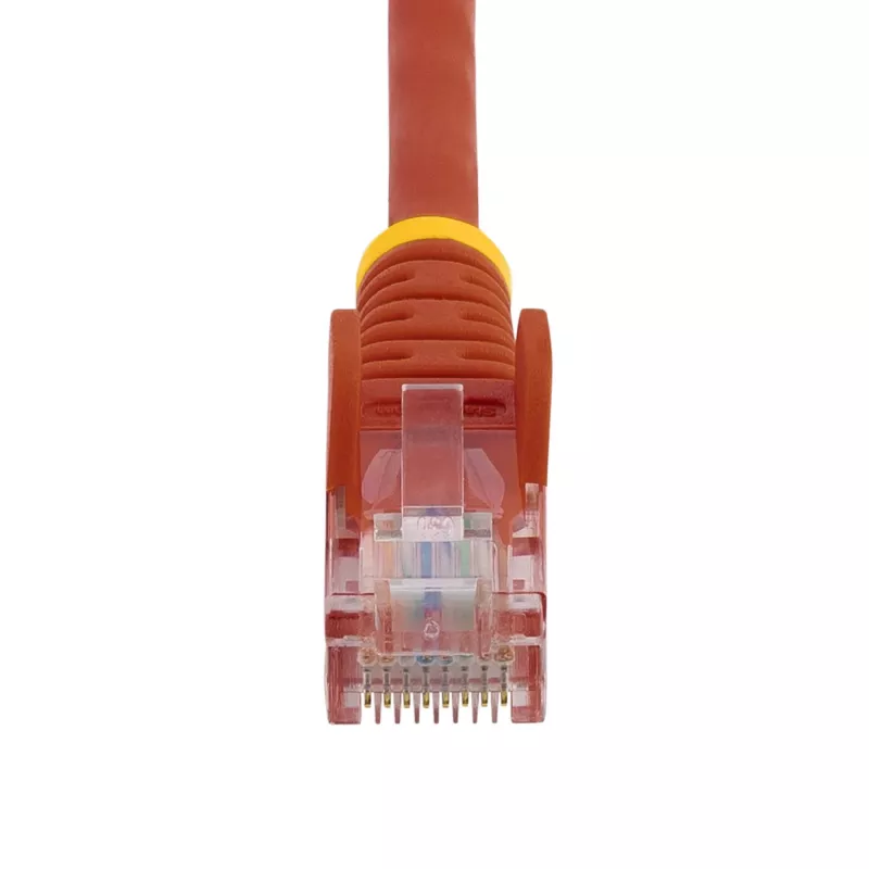 StarTech.com Cat5e kabel krosowy z zaczepami RJ45 bez zatrzasków - 2 m, czerwony