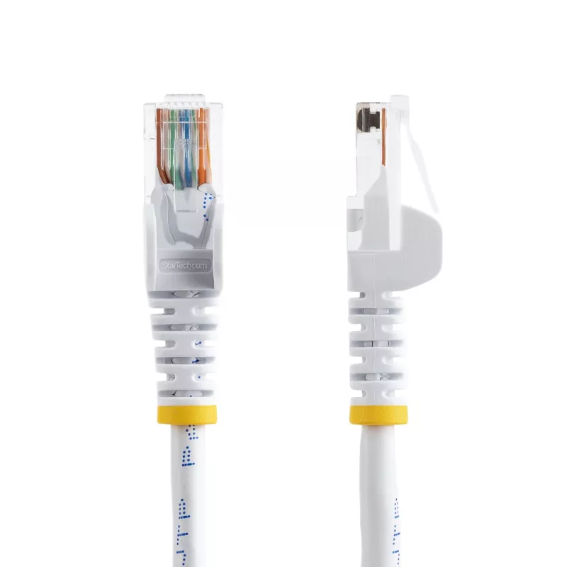 StarTech.com Cat5e Kabel krosowy z bezproblemowymi złączami RJ45 - 1m, biały