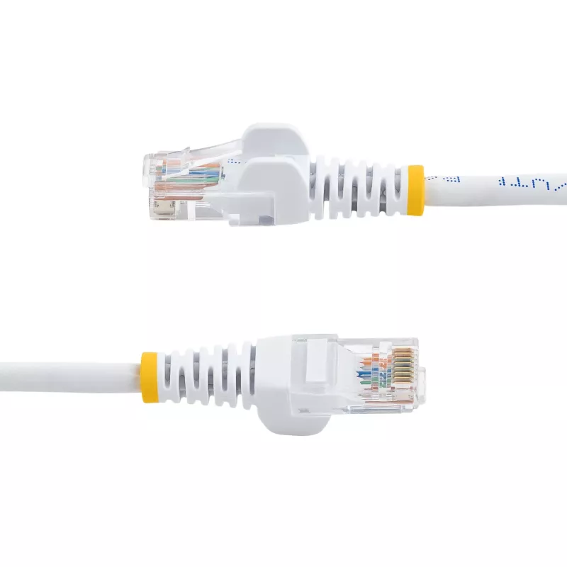 StarTech.com Cat5e Kabel krosowy z bezproblemowymi złączami RJ45 - 1m, biały