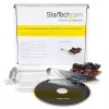 StarTech.com 4-portowa karta PCI Express USB 3.0 - 2 zewnętrzne i 2 wewnętrzne - zasilanie SATA - obsługa UASP - 2 wewnętrzne złącza (IDC) w stylu płyty głównej