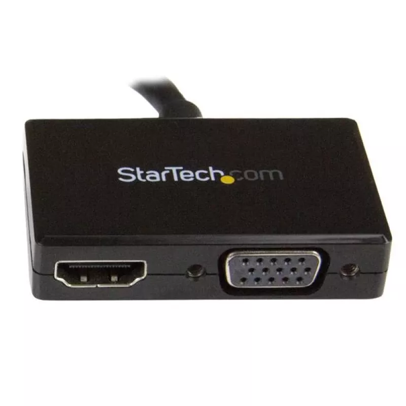 StarTech.com Travel A/V Adapter: 2-w-1 DisplayPort na HDMI lub VGA