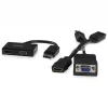 StarTech.com Travel A/V Adapter: 2-w-1 DisplayPort na HDMI lub VGA