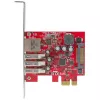 StarTech.com Karta PCI Express 3-port USB 3.0 + Gigabit Ethernet