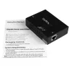 StarTech.com 1-Port Gigabit PoE+ Extender - 802.3at i 802.3af - 100 m (330 ft)
