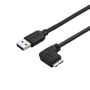 StarTech.com cienki Micro-USB 3.0 kabel - M/M - Right-Angle Micro USB - 2m (6ft)