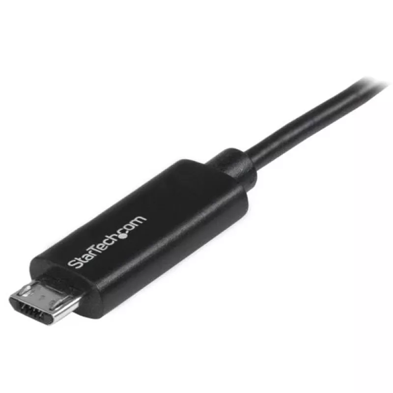 Kabel Micro-USB StarTech.com z diodowym wskaźnikiem ładowania – M/M – 1 m (3 stopy)