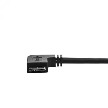 StarTech.com cienki Micro USB 3.0 kabel - M/M - Right-Angle Micro-USB - 0.5m (20in)