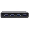 StarTech.com 4-portowy hub USB 3.0 z dedykowanym portem ładowania – 1 port 2,4 A ~ 4-portowy hub USB 3.0 (5 Gb/s) z dedykowanym portem ładowania – 1 port 2,4 A