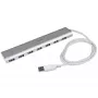 StarTech.com 7-portowy hub USB, USB A do 7x portów USB-A, USB 5Gbps, wytrzymała konstrukcja, zasilanie z magistrali lub własne, przenośny hub USB 3.0 do laptopa z zasilaczem