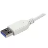 StarTech.com 7-portowy hub USB, USB A do 7x portów USB-A, USB 5Gbps, wytrzymała konstrukcja, zasilanie z magistrali lub własne, przenośny hub USB 3.0 do laptopa z zasilaczem