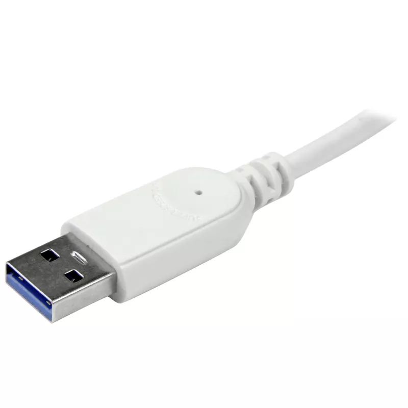 StarTech.com 7-portowy hub USB, USB A do 7x portów USB-A, USB 5Gbps, wytrzymała konstrukcja, zasilanie z magistrali lub własne, przenośny hub USB 3.0 do laptopa z zasilaczem