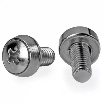 StarTech.com M6 x 12mm - Wkręty montażowe - 100 szt.