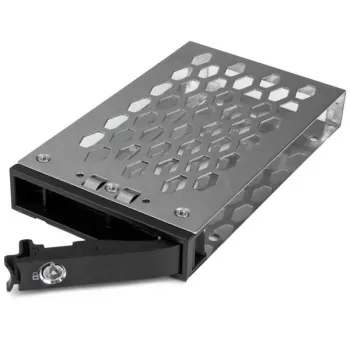 StarTech.com Tacka na dysk twardy 2,5 cala z możliwością hot swap, 2,5 cala, Panel maskownicy, Czarny, Srebrny, 2,5 cala, Plastik, Stal, 70 mm