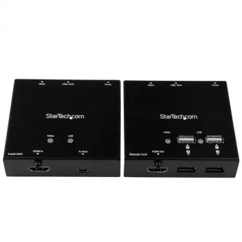 StarTech.com Przedłużacz HDMI przez CAT6 z 4-portowym hubem USB – 50 m – 1080p
