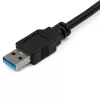 StarTech.com adapter USB na Ethernet, konwerter USB 3.0 na 10/100/1000 Gigabit Ethernet LAN do laptopów, dołączony kabel 30 cm, adapter USB na RJ45, karta sieciowa USB, sieciowy adapter USB