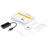 StarTech.com adapter USB na Ethernet, konwerter USB 3.0 na 10/100/1000 Gigabit Ethernet LAN do laptopów, dołączony kabel 30 cm, adapter USB na RJ45, karta sieciowa USB, sieciowy adapter USB