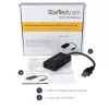 StarTech.com adapter USB na Ethernet, konwerter USB 3.0 na 10/100/1000 Gigabit Ethernet LAN do laptopów, dołączony kabel 30 cm, adapter USB na RJ45, karta sieciowa USB, sieciowy adapter USB