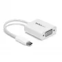 StarTech.com Adapter USB-C do VGA - Biały, 3.2 Gen 1 (3.1 Gen 1), USB Type-C, wyjście VGA (D-Sub), 1920 x 1200 pikseli