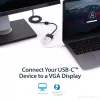 StarTech.com Adapter USB-C do VGA - Biały, 3.2 Gen 1 (3.1 Gen 1), USB Type-C, wyjście VGA (D-Sub), 1920 x 1200 pikseli