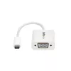 StarTech.com Adapter USB-C do VGA - Biały, 3.2 Gen 1 (3.1 Gen 1), USB Type-C, wyjście VGA (D-Sub), 1920 x 1200 pikseli