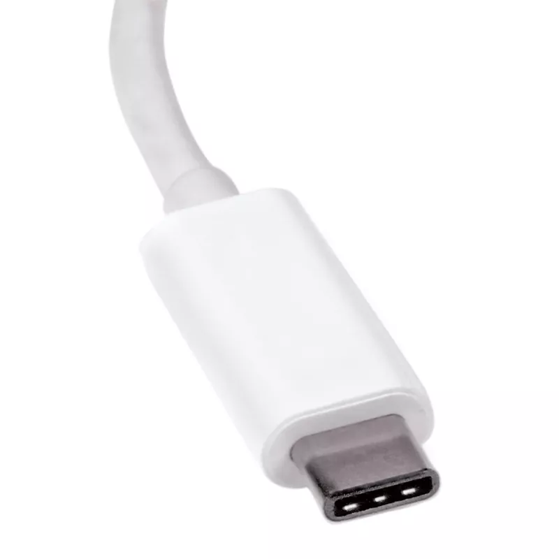 StarTech.com Adapter USB-C na DisplayPort - 4K 60Hz/8K 30Hz - Przejściówka USB Type-C na DP 1.4 HBR2 - Kompaktowy konwerter wideo monitora USB-C (DP Alt Mode) - Kompatybilny z Thunderbolt 3 - Biały