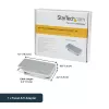 StarTech.com USB-C wieloportowy adapter wideo z HDMI, VGA, Mini DisplayPort lub DVI – USB-C adapter do monitora z HDMI 1.4 lub mDP 1.2 (4K) – VGA lub DVI (1080p) – srebrny aluminiowy