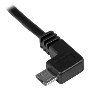 StarTech.com Micro-USB Charge-and-Sync kabel M/M - Left-Angle Micro-USB - 30/24 AWG - 1 m (3 ft.)