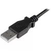 Kabel StarTech.com Micro-USB do ładowania i synchronizacji M/M – kątowe złącze Micro-USB – 24 AWG – 2 m