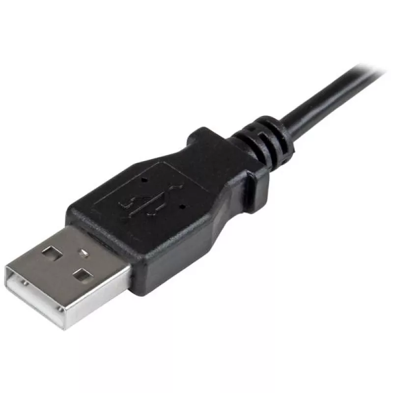 Kabel StarTech.com Micro-USB do ładowania i synchronizacji M/M – kątowe złącze Micro-USB – 24 AWG – 2 m