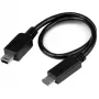 Kabel USB OTG StarTech.com - Micro USB na Mini USB - M/M - 8 cali