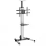 StarTech.com Wózek pod telewizor – Regulacja wysokości – Blokowane kółka, 40 kg, 81,3 cm (32 cale), 190,5 cm (75 cali), 200 x 200 mm, 600 x 400 mm, 1110–1510 mm