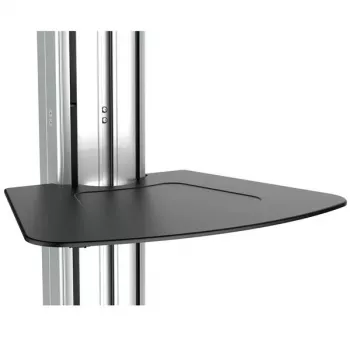 StarTech.com Wózek pod telewizor – Regulacja wysokości – Blokowane kółka, 40 kg, 81,3 cm (32 cale), 190,5 cm (75 cali), 200 x 200 mm, 600 x 400 mm, 1110–1510 mm
