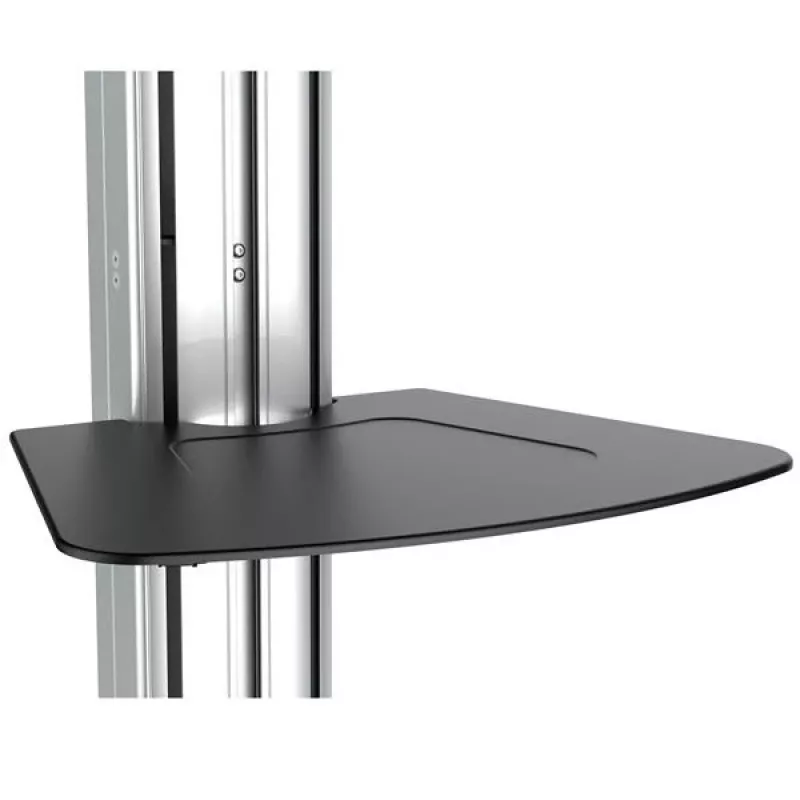 StarTech.com Wózek pod telewizor – Regulacja wysokości – Blokowane kółka, 40 kg, 81,3 cm (32 cale), 190,5 cm (75 cali), 200 x 200 mm, 600 x 400 mm, 1110–1510 mm