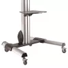 StarTech.com Wózek pod telewizor – Regulacja wysokości – Blokowane kółka, 40 kg, 81,3 cm (32 cale), 190,5 cm (75 cali), 200 x 200 mm, 600 x 400 mm, 1110–1510 mm