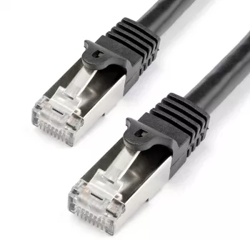 StarTech.com Kabel krosowy Cat6 - Ekranowany (SFTP) - 1 m, czarny
