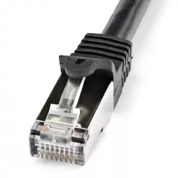 StarTech.com Kabel krosowy Cat6 - Ekranowany (SFTP) - 1 m, czarny