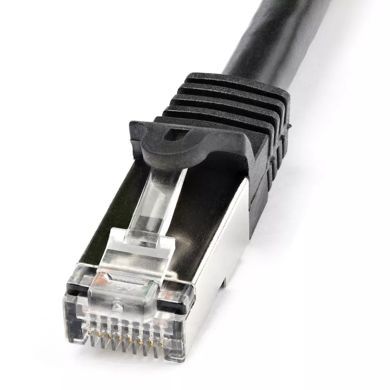 StarTech.com Kabel krosowy Cat6 - Ekranowany (SFTP) - 1 m, czarny