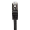 StarTech.com Kabel krosowy Cat6 - Ekranowany (SFTP) - 1 m, czarny