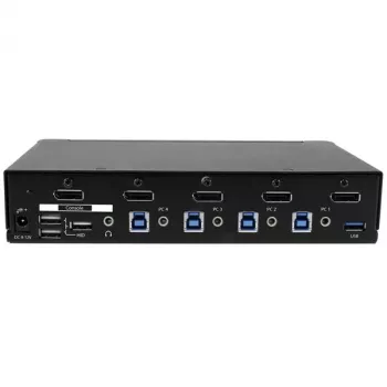 StarTech.com 4-portowy przełącznik DisplayPort KVM - USB 3.0 - 4K 30 Hz