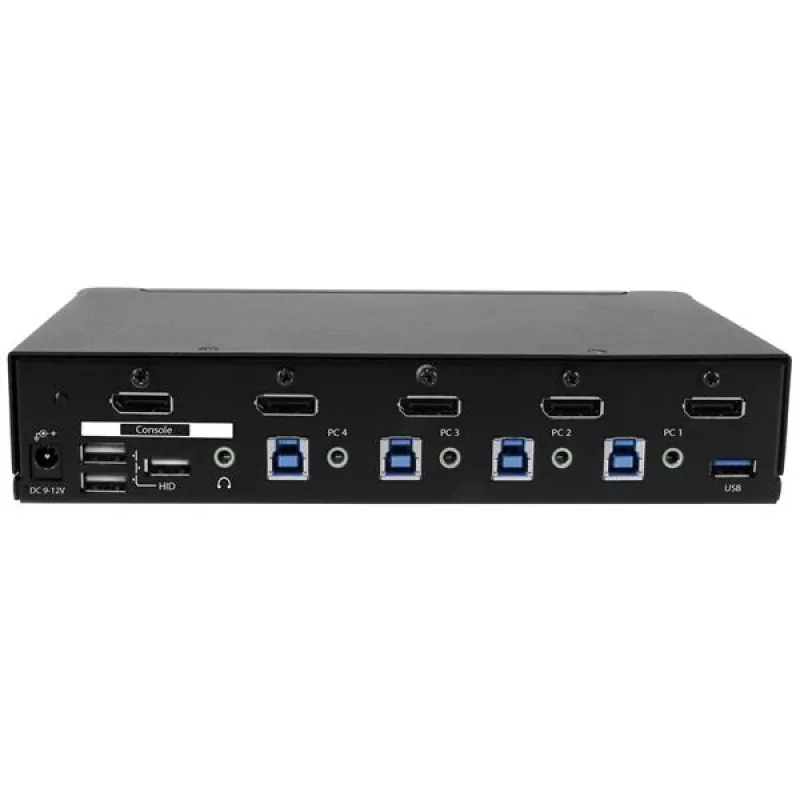 StarTech.com 4-portowy przełącznik DisplayPort KVM - USB 3.0 - 4K 30 Hz