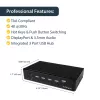 StarTech.com 4-portowy przełącznik DisplayPort KVM - USB 3.0 - 4K 30 Hz