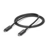StarTech.com 3 ft. (1 m) Kabel Thunderbolt 3 z zasilaniem 100 W — 40 Gb/s
