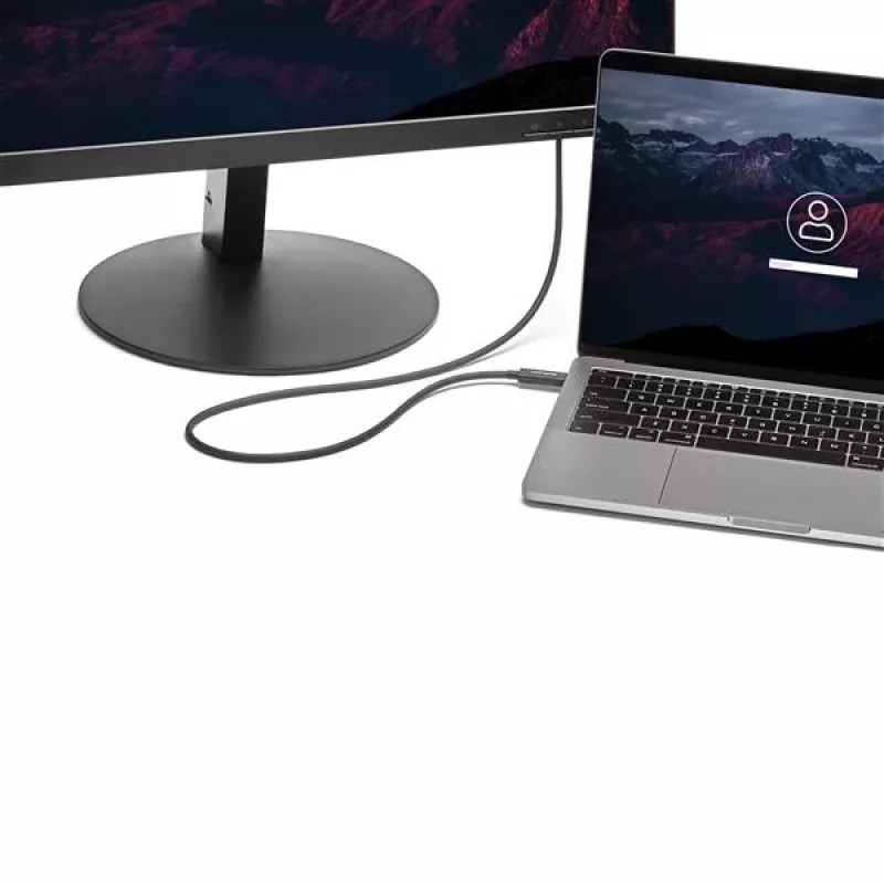 StarTech.com 3 ft. (1 m) Kabel Thunderbolt 3 z zasilaniem 100 W — 40 Gb/s