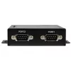 StarTech.com 2-portowy szeregowy serwer urządzeń Ethernet RS232 - metalowy i z możliwością montażu