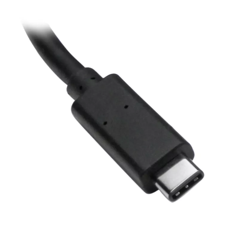 StarTech.com 3-portowy hub USB 3.0 plus Gigabit Ethernet - USB-C - z zasilaczem~3-portowy hub USB-C z Gigabit Ethernet - USB-C na 3x USB-A - USB 3.0 (5 Gb/s) - z zasilaczem